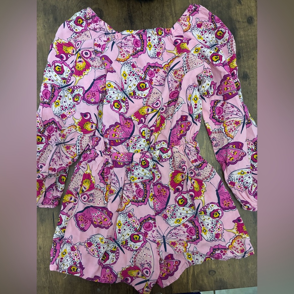 Girl’s Small Children’s Place Butterfly Romper - Picture 5 of 5